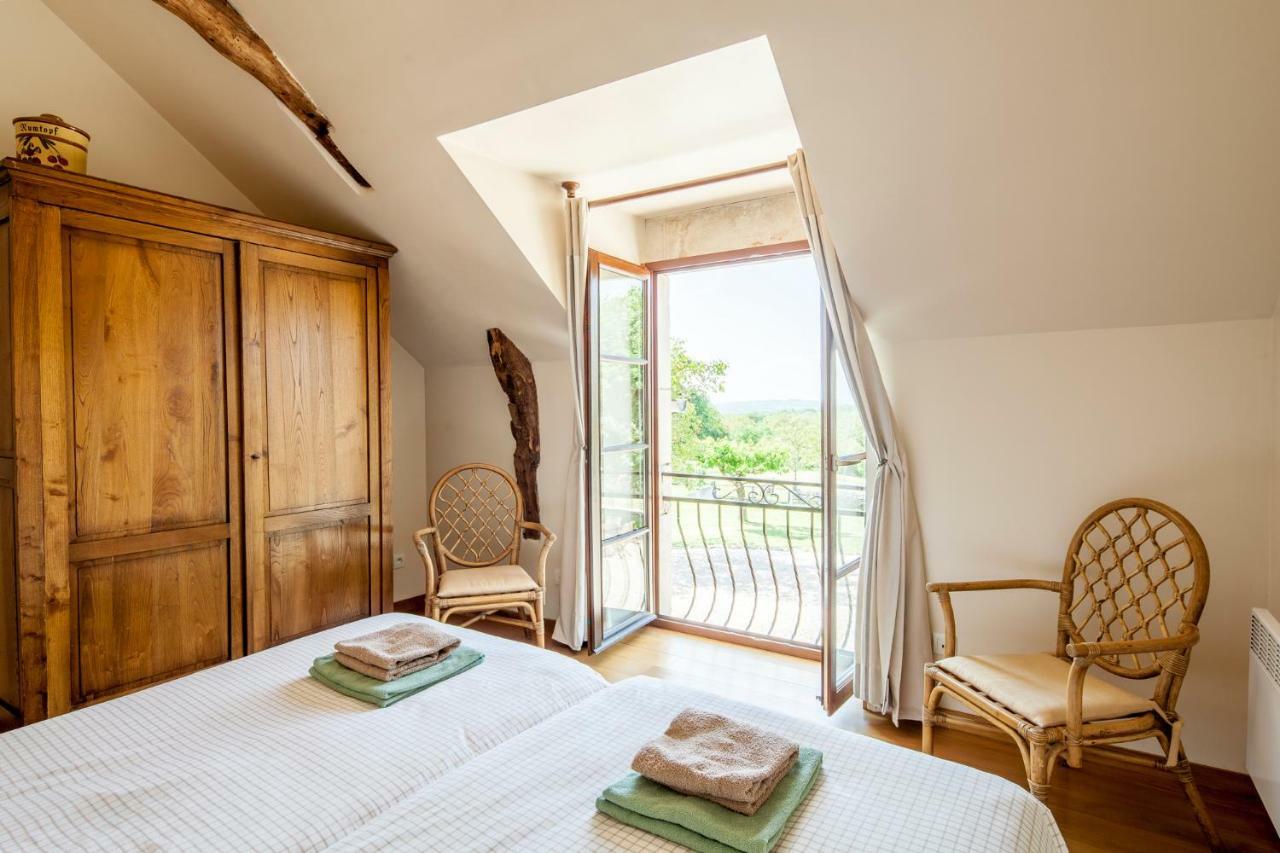Chambres Et Table D'Hotes La Panacee Cuzance Exteriör bild
